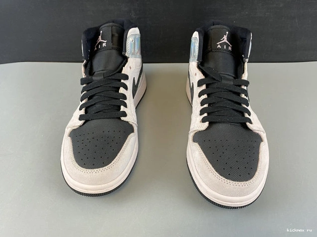 Rep MAX ComfortFit Jordan1 Mid Dirty Iridescent Powder BQ6472- 3746 1026